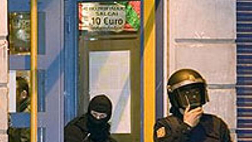 Diez detenidos por violencia callejera en Guipúzcoa