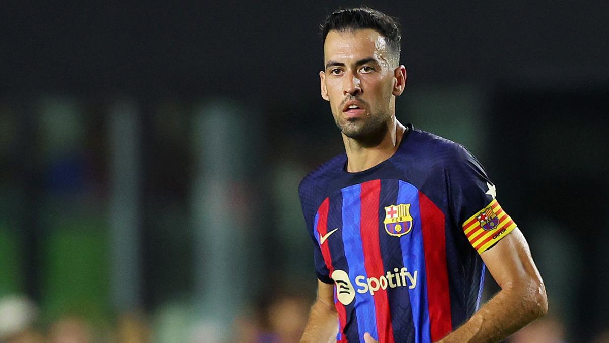 Busquets: "Qué mejor manera de celebrar los 700 partidos que ganando otro título"