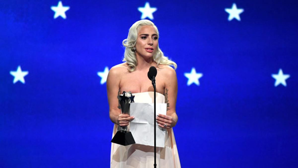Lady Gaga, en los Critics Choice Awards 2019