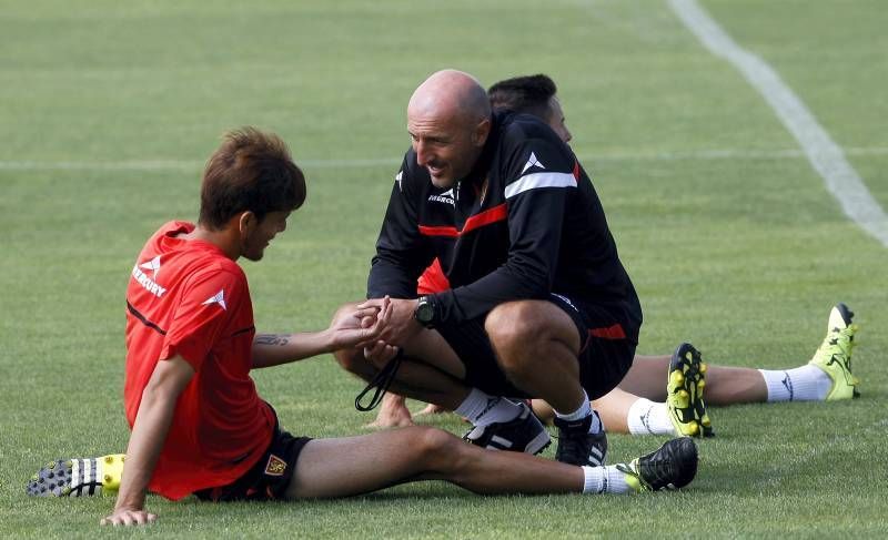 Fotogalería del entrenamiento del Real Zaragoza en la Ciudad Deportiva