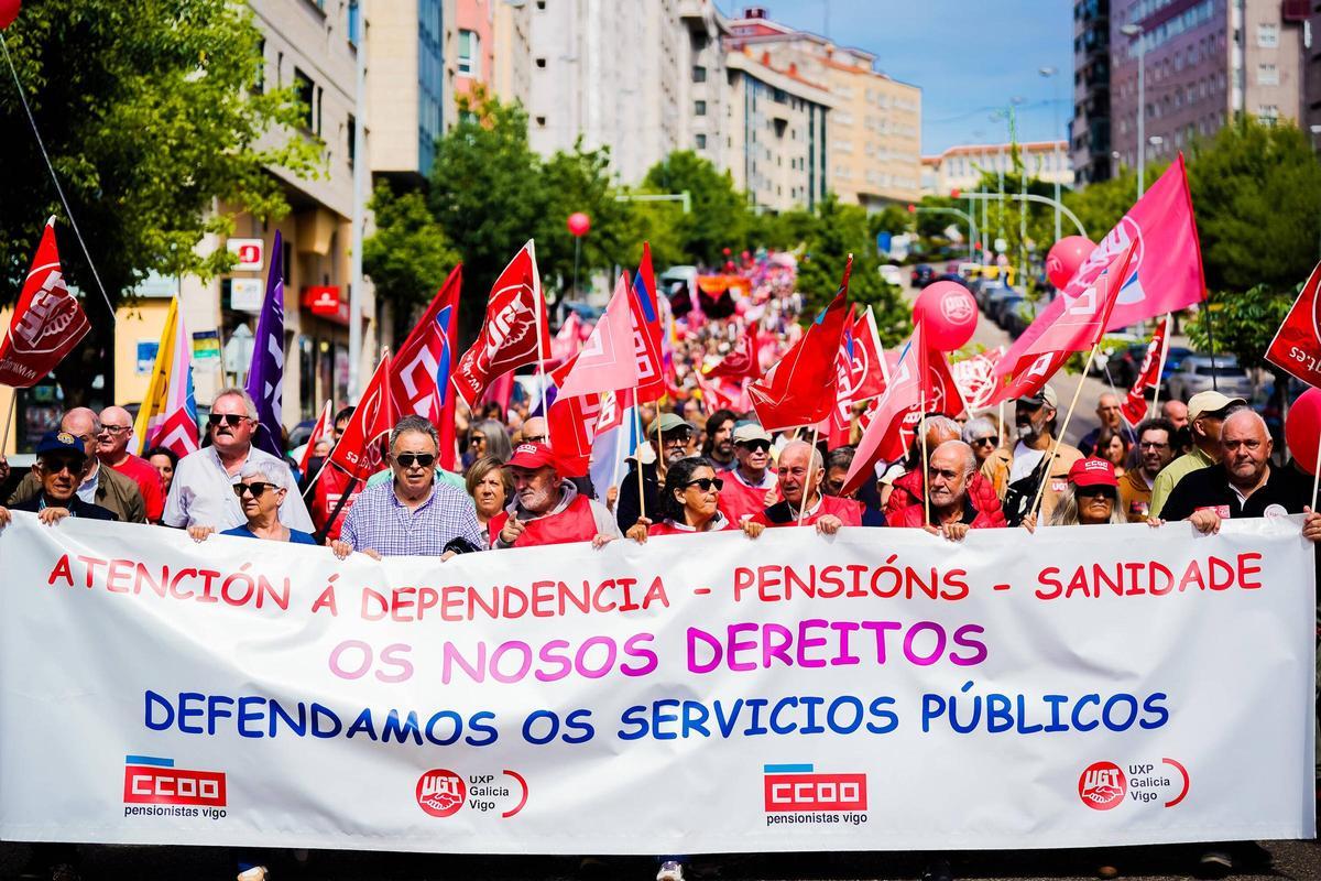 Primero de Mayo en Vigo: por la paz, mejores salarios y vivienda digna