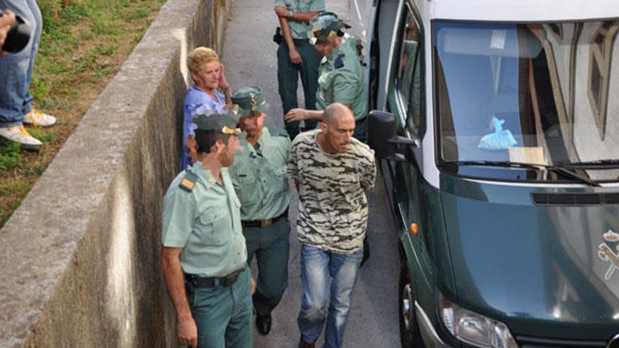 El segundo detenido del asalto de A Cañiza ingresa en prisión por homicidio consumado