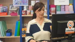 La librería de Lourdes en la calle La Maya