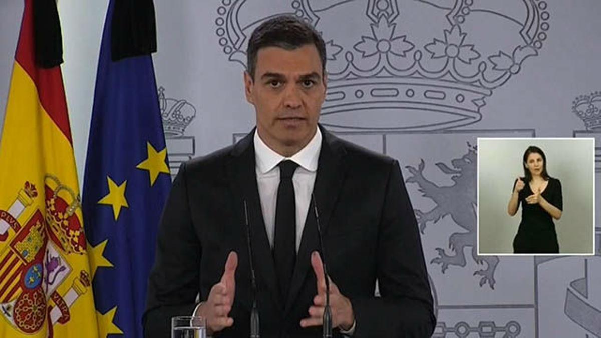 Sánchez confirma que pedirá la "última y definitiva" prórroga de la alarma