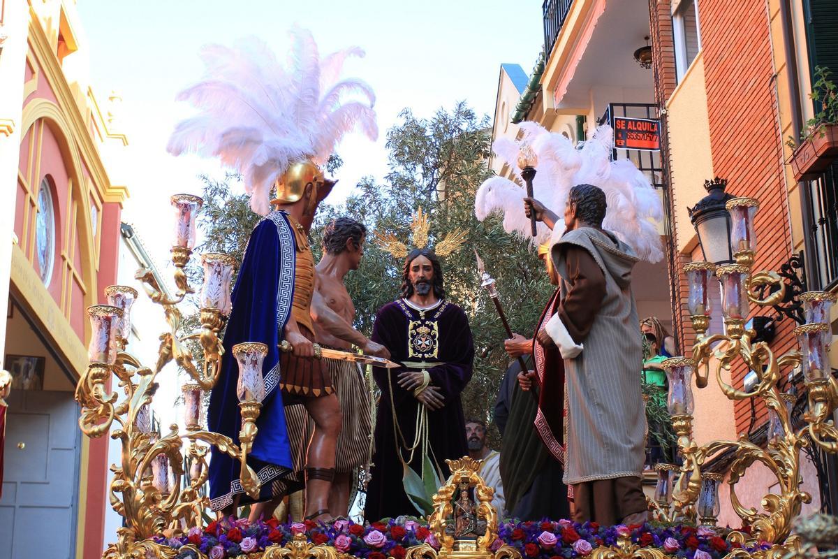 El grupo escultórico completo del Rescate lo realizó en los años 50 Antonio Castrillo Lastrucci.