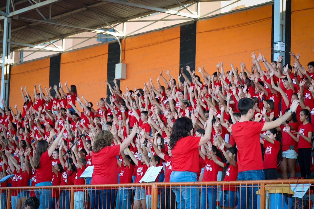 Concierto de escolares en Torrent.