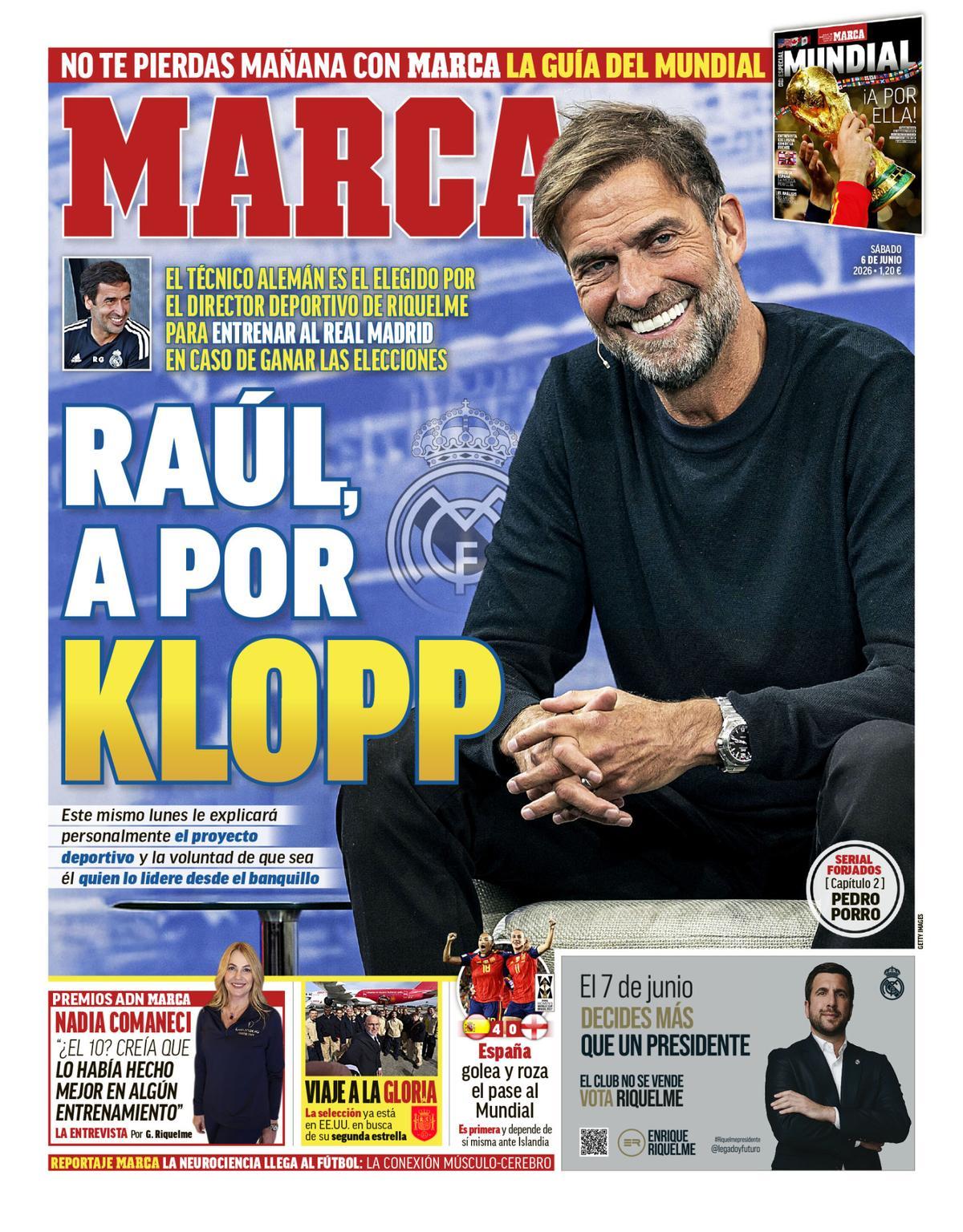 Estas son las portadas de la prensa deportiva de hoy