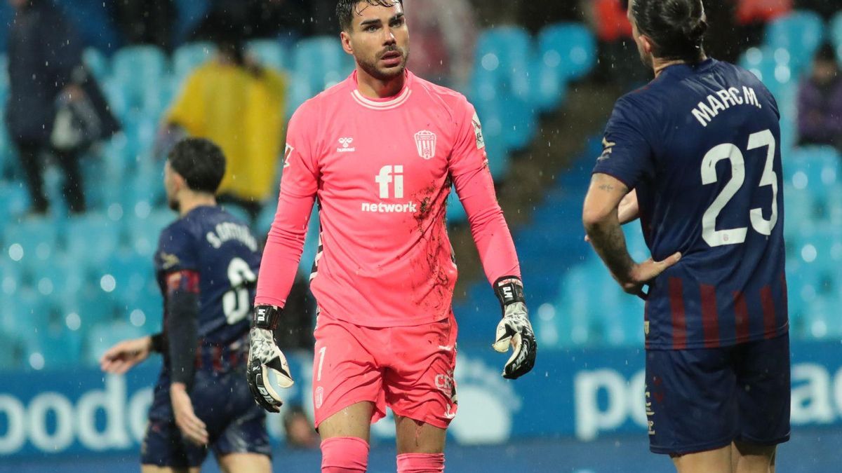 Dani Martín durante el choque en Zaragoza