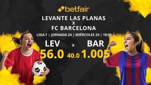 Levante Las Planas vs. FC Barcelona: horario, TV, estadísticas, clasificación y pronósticos