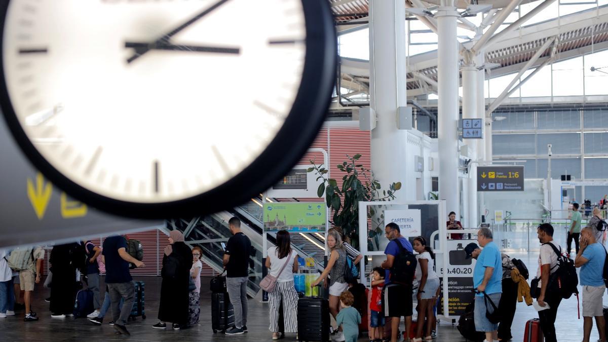 El aeropuerto de Zaragoza en imágenes.