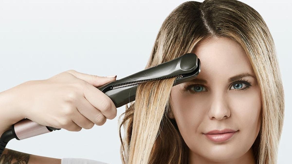 Rizos paso a paso con Curl &amp; Straight Confidence de Remington