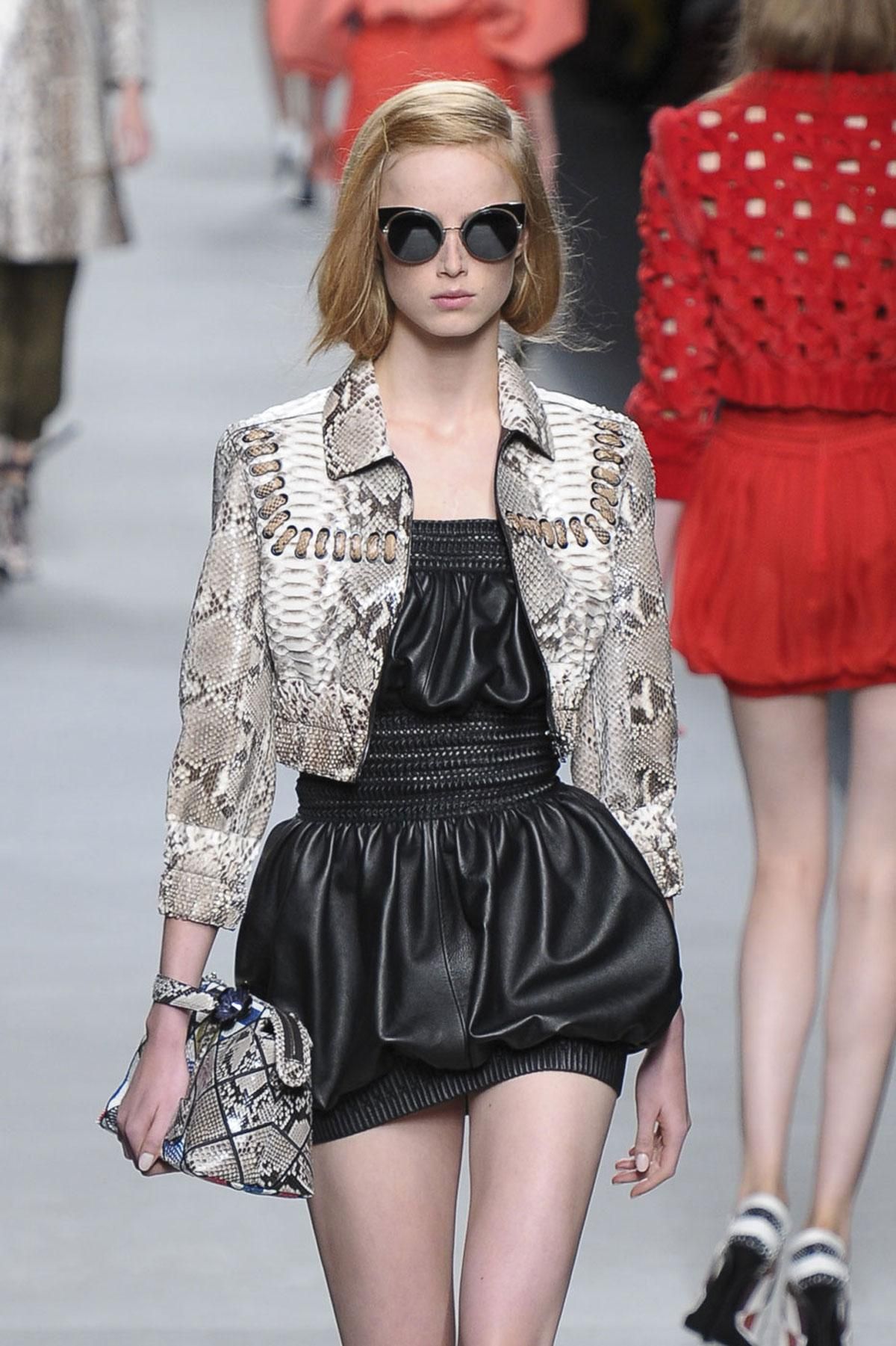 MFW: Fendi Primavera/Verano 2016, siluetas abullonadas