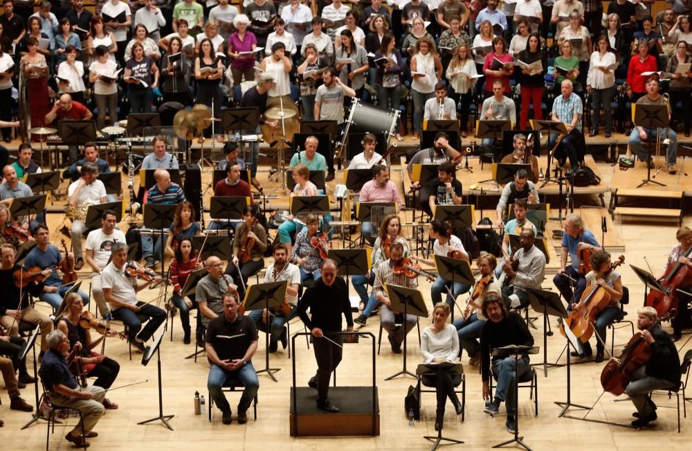 Ensayos de la OSPA en el Auditorio