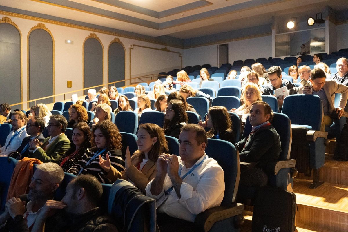 Asistentes al Congreso de Otorrinolaringología, en una de las sesiones