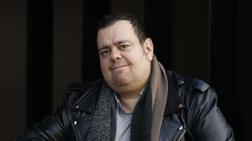 Lauren García, retratado la semana pasada en Oviedo.