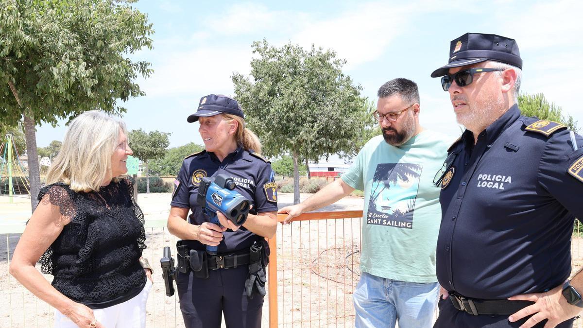 Bétera adquiere un radar móvil para prevenir los excesos de velocidad.