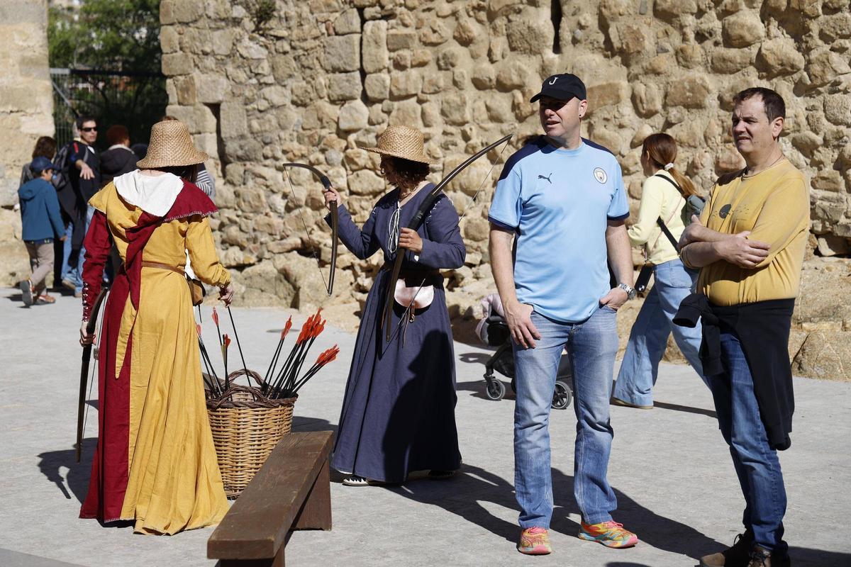 Les imatges del mercat medieval de Calonge