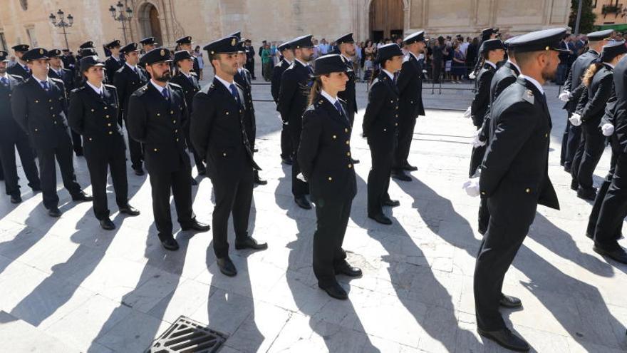La celebración del patrón de la Policía Nacional el pasado mes de octubre, ya sin comisario.