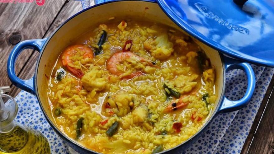 Receta de arroz caldoso estilo caldero murciano