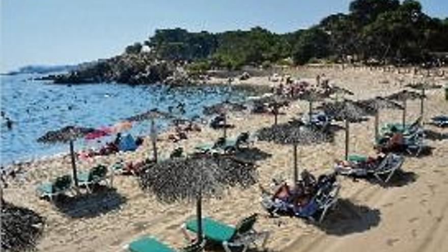 La platja de Portíxol, una de les que ha rebut el certificat.