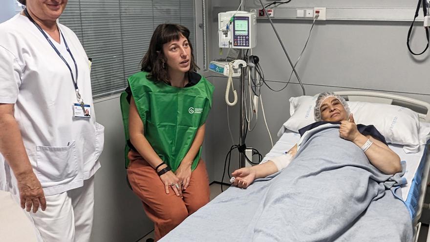 L’hospital de Palamós inicia el servei de voluntariat per a pacients oncològics