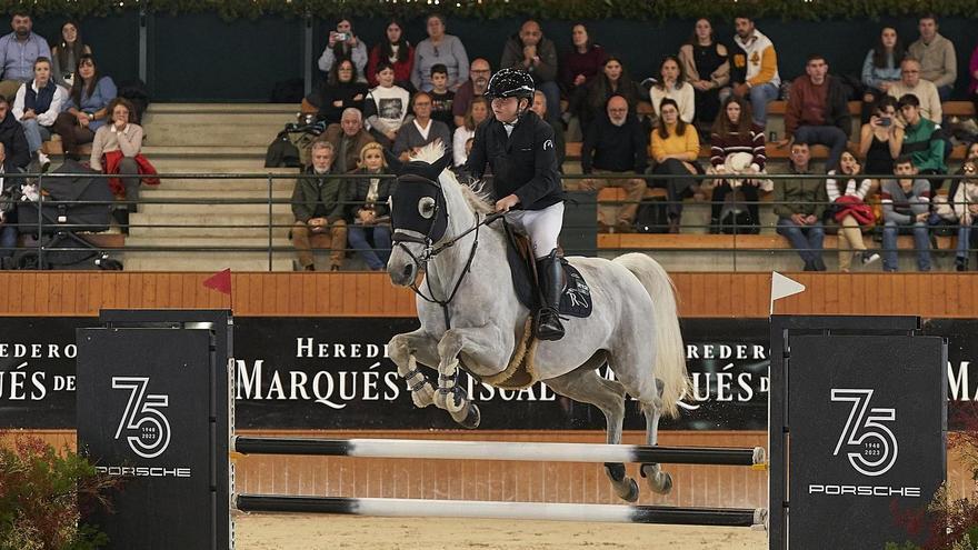 Noah Philips salta en una edición previa de Casas Novas.