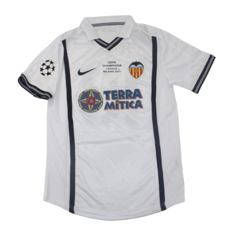 Camiseta Valencia CF 2003-2004 Local Final UEFA – Camisetas Futbol y  Baloncesto