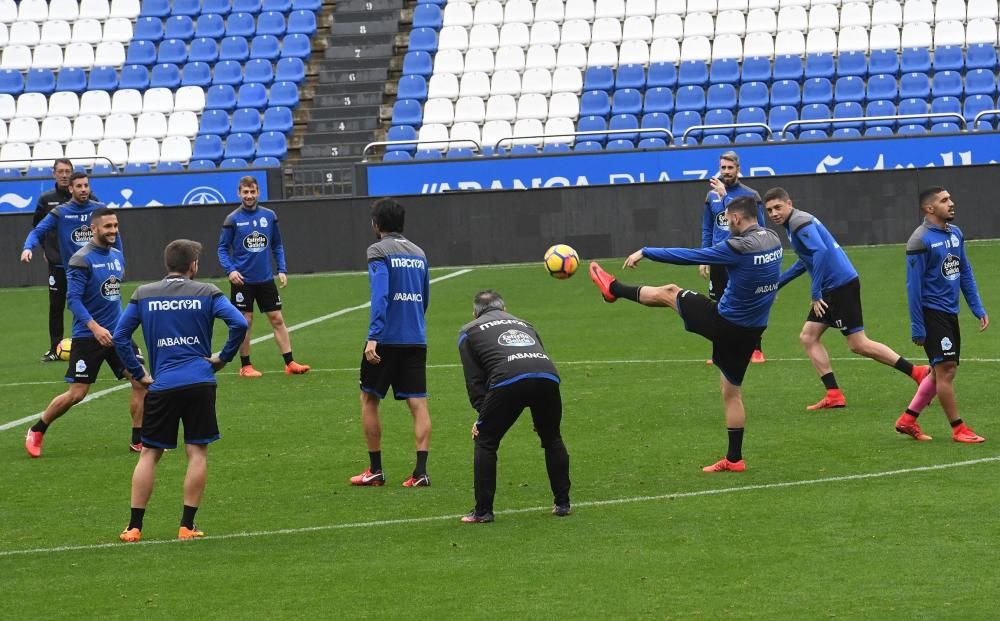 El Dépor se prepara para recibir al Atlético