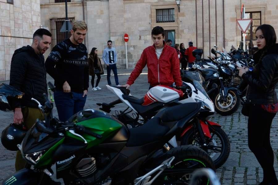 Marcha de motos de la AMZ