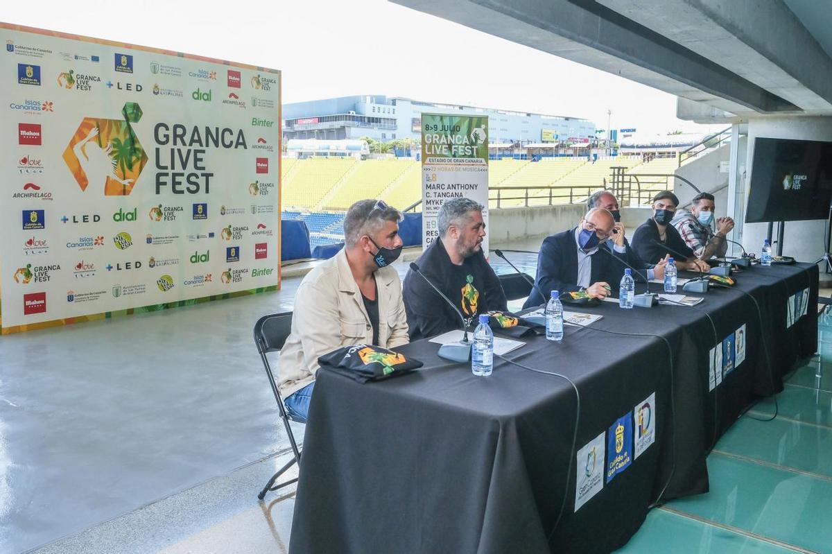 Presentación del GranCa Live Fest