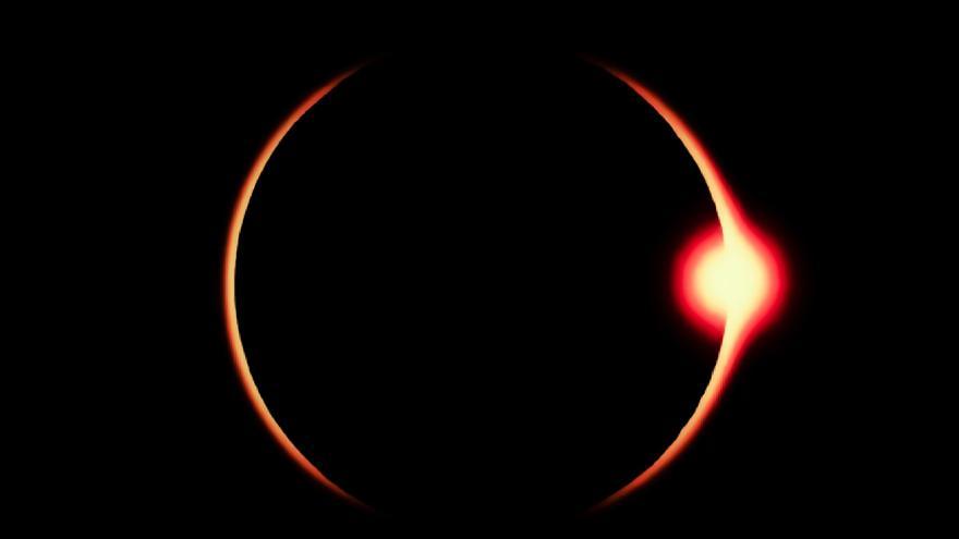 Las espectaculares imágenes del eclipse de sol