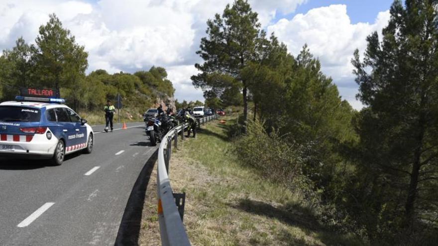 Mor un motorista de 26 anys en un accident a la carretera de Can Maçana