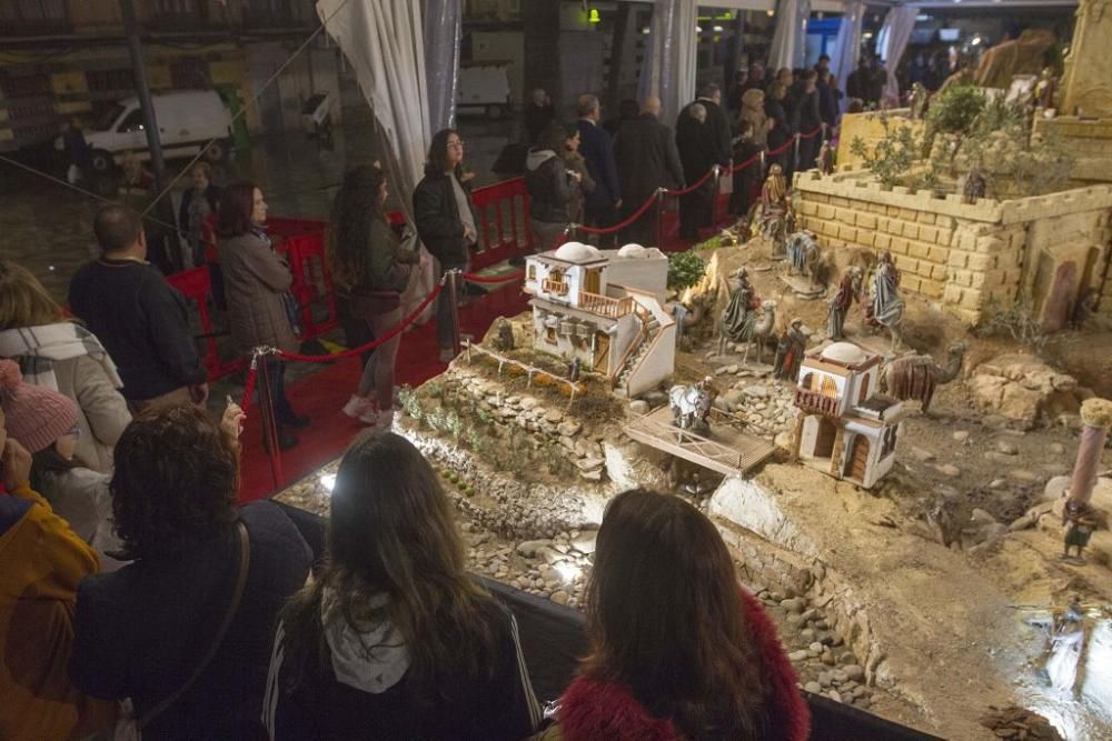 Encendido de luces de Navidad e inauguración del Belén en Cartagena