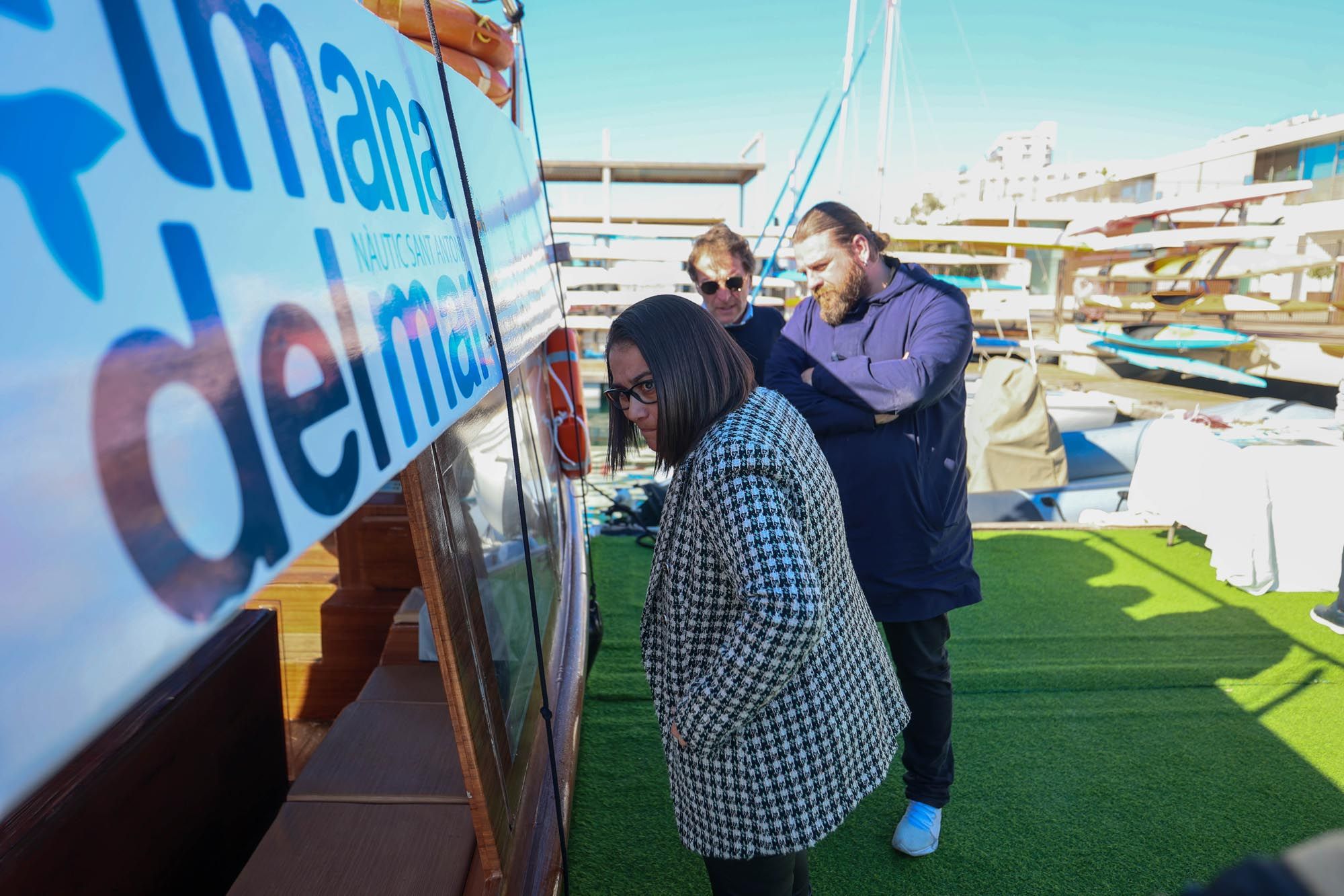 Presentación de la XXX Setmana del Mar en el Club Nàutic Sant Antoni