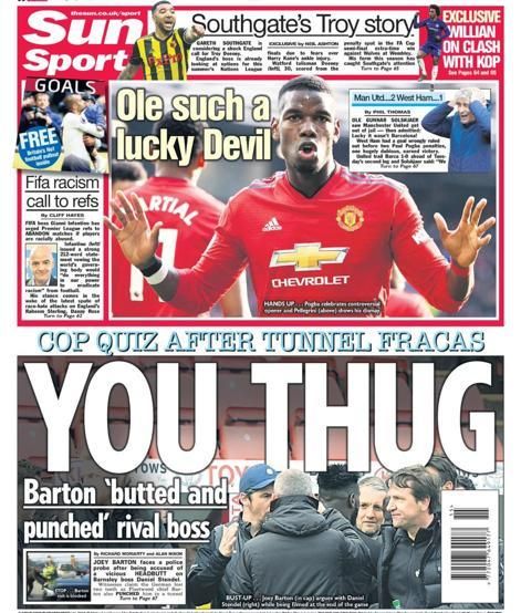 Portada SUN SPORT domingo 14 de abril de 2019