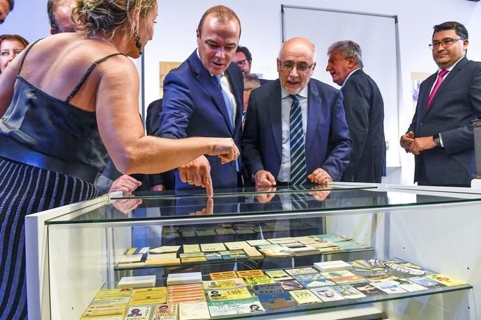 23-10-19 LAS PALMAS DE GRAN CANARIA. CASASA CONSISTORIALES. LAS PALMAS DE GRAN CANARIA. Exposición 40 años de Guaguas Municipales. Fotos: Juan Castro.  | 23/10/2019 | Fotógrafo: Juan Carlos Castro