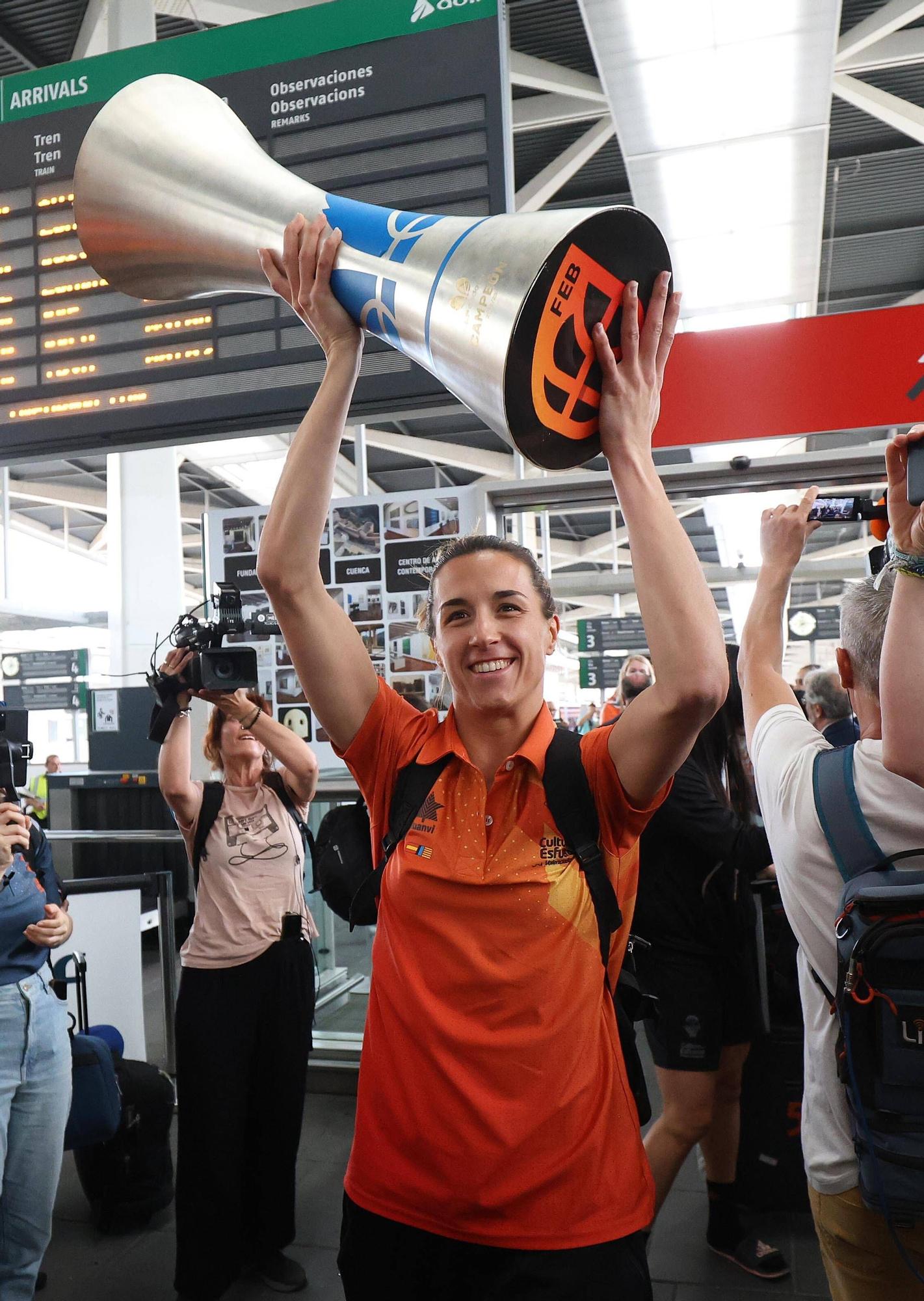 Así fue la llegada del Valencia Basket