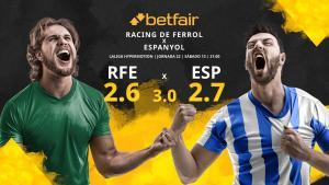 Racing Club de Ferrol vs. RCD Espanyol: horario, TV, estadísticas, clasificación y pronósticos