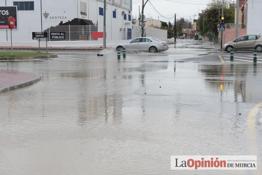 Las consecuencias del temporal en Murcia