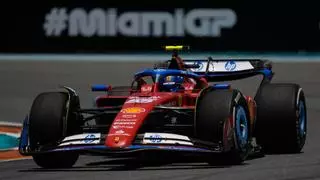 Así queda la parrilla de salida del GP de Miami, con Sainz tercero y Alonso, decimoquinto