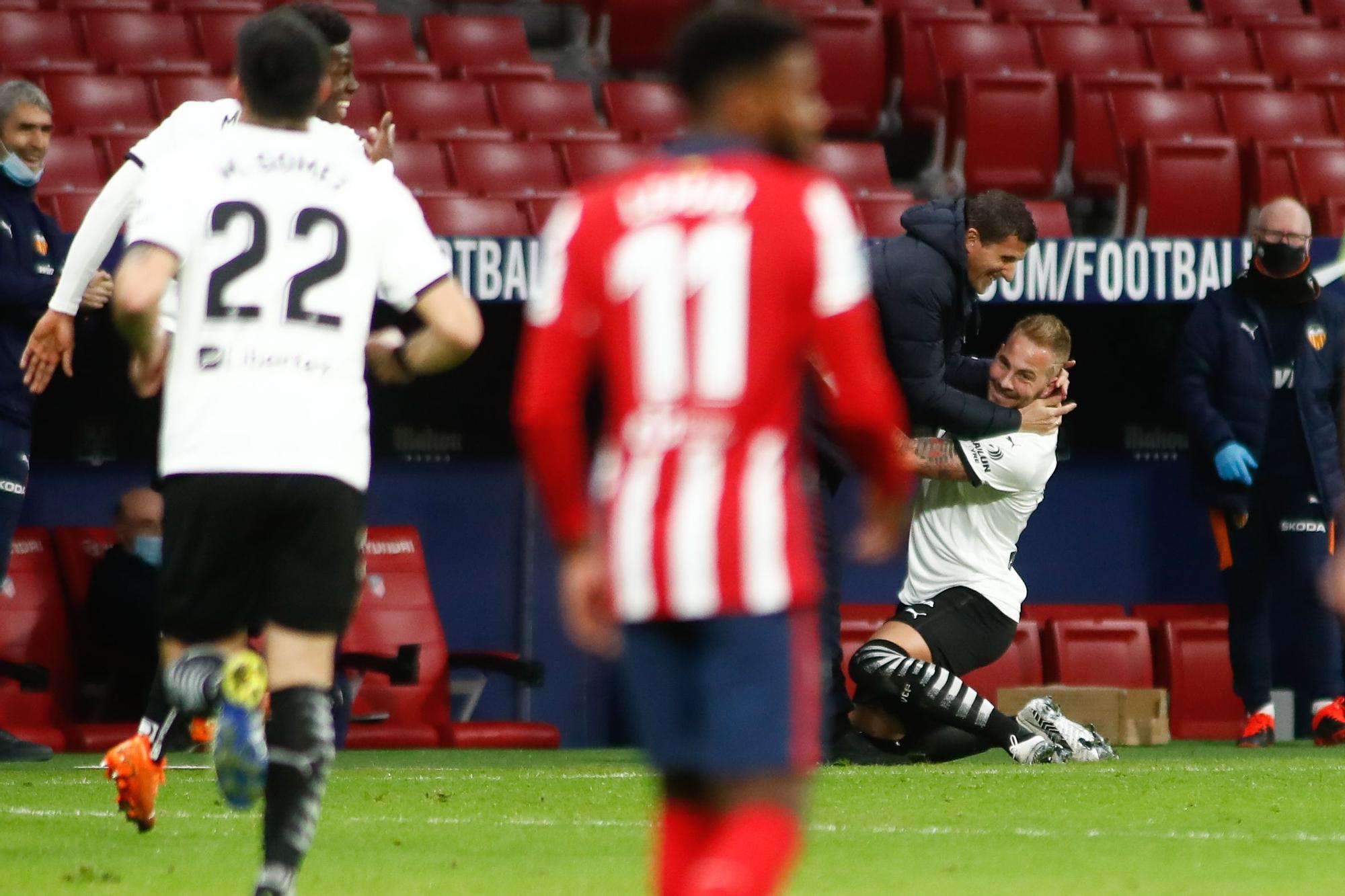 Las imágenes del Atlético de Madrid - Valencia CF