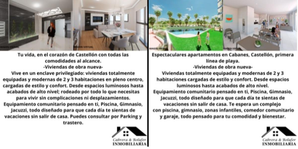 Promociones de viviendas en Castellón