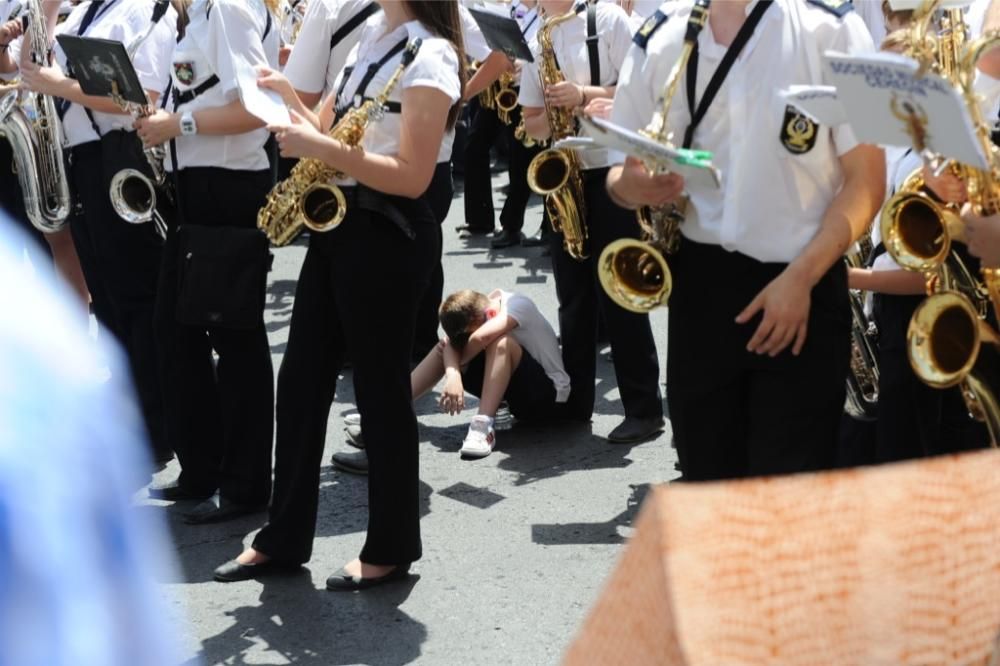 Encuentro de bandas de música en Martínez Tornel