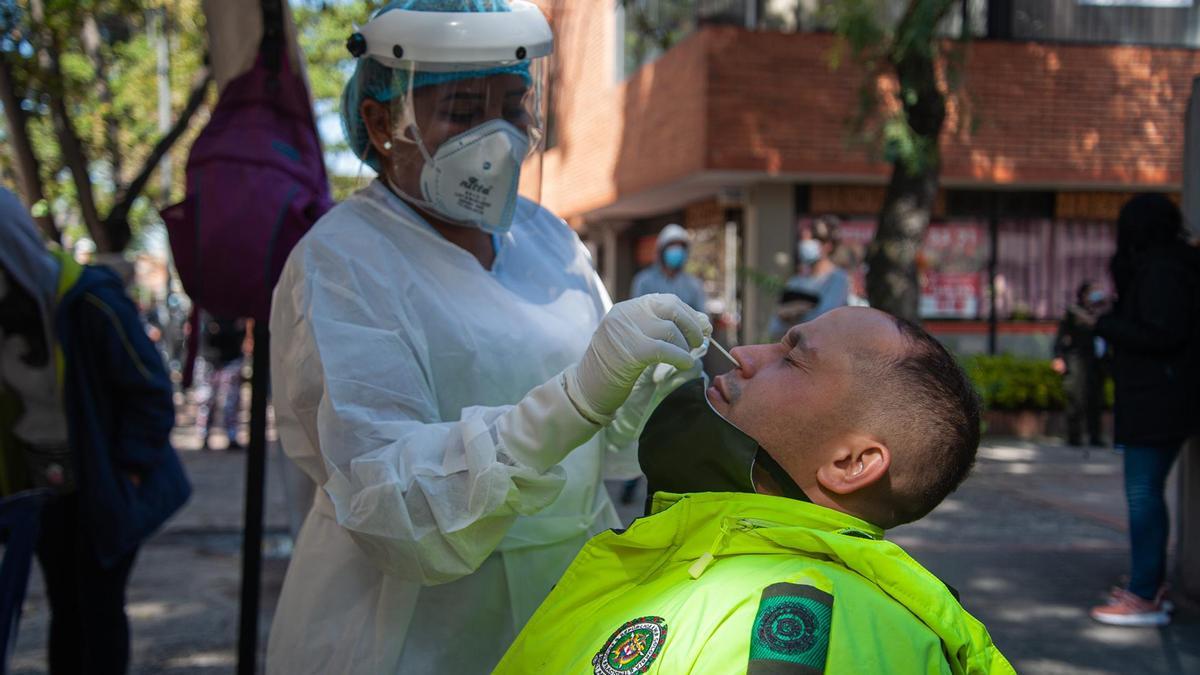 Pruebas de coronavirus en Bogotá