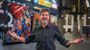 Paco Roca, este viernes en el Cómic Barcelona, horas antes de conocerse que sería el Gran Premio del salón.