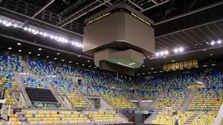 Gran Canaria Arena, primera parada oficial del CV Guaguas