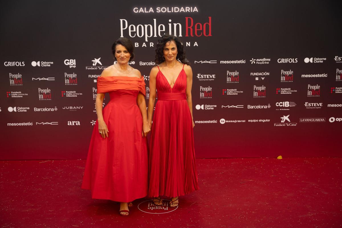Silvia Abril y Toni Acosta
