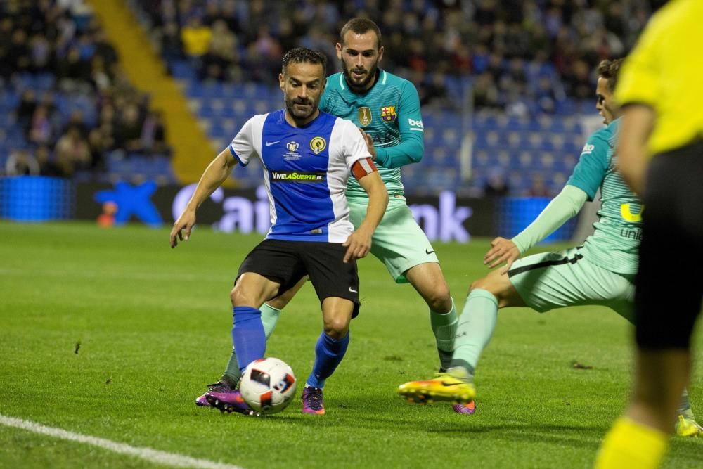 El Hércules llega vivo al Camp Nou