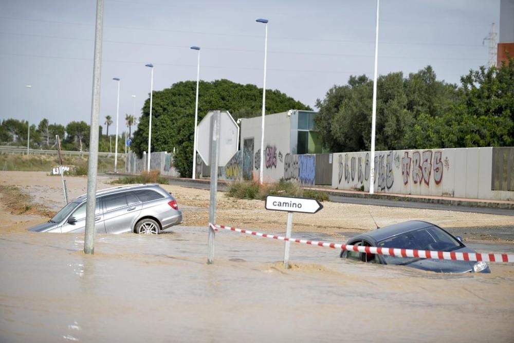 Borrasca Gloria: lluvias e inundaciones en Los Alcázares y San Javier