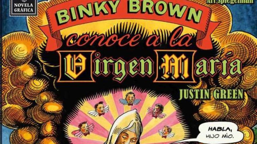 &quot;Binky Brown conoce a la Virgen María&quot;, de Justin Green.